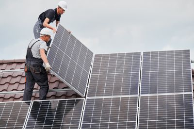 Installing Solar Panels on a Roof